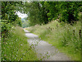 Dismantled railway south of Tynygraig, Ceredigion