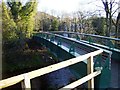 New footbridge over the River Derwent