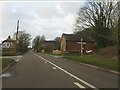 Maerway Lane junction, Blackbrook from the westbound A51