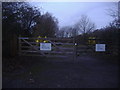 Entrance to Ripley gas pumping station