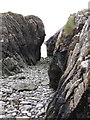 A geo below the former Killough Coastguard Station