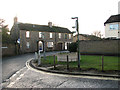 Flint cottages in Thetford Road, Brandon