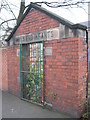 Girls and Infants entrance gate to Dudley Road School