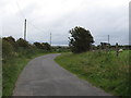 Bend on the Point Road south-west of Killough