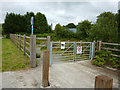 Cycle path on former railway line towards Ystradmeurig