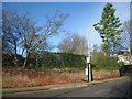 Bus stop on St Cross Road (B3335)