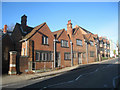 Buildings along St Cross Road