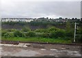 Disused quarry and railway line