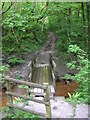 Wooden Bridge over Nant Craigyaber