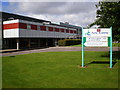 Entrance to Forfar Academy