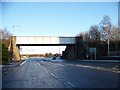 NS6361 : Railway bridge over Bogleshole Road by Elliott Simpson
