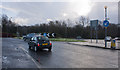 The roundabout on the Yarrow Valley Way