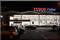 Tesco light up a winter night