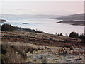 Remains of a broch by Loch Shin