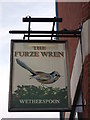 The Furze Wren Pub Sign, Bexleyheath
