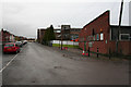 Factory site under demolition Mantle Lane