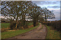 Farmtrack near Doley Common