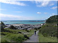 Saxon Shore Way and Dover Harbour