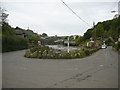 Road junction at Bridgend, Newton Ferrers