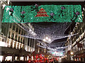 Christmas Lights on Regents Street, London