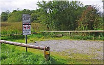 R5681 : Car park for Lough Bridget, near Ballynahinch, Co. Clare by P L Chadwick