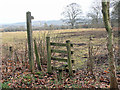 SO4377 : Signpost and stile by Row17