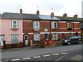 Caerleon : former Cecil Terrace houses now part of Mill Street