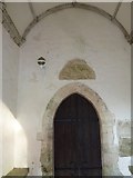 SU1015 : Saint George, Damerham: south door by Basher Eyre