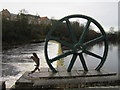 Wetherby Weir on the River Wharfe