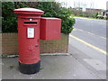 SZ1493 : Christchurch: postbox № BH23 21, Barrack Road by Chris Downer