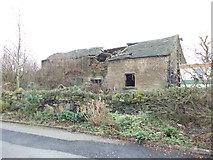 SE2033 : Derelict Barn - viewed from Orchard Drive by Betty Longbottom