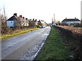 Bretforton Road enters Honeybourne