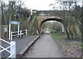 Remains of Bannister Green Halt