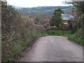 Looking east from the top of Lease Hill