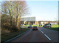 A38 approaching Westlands Roundabout