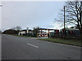 A petrol station on the A46 near Nettleton