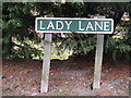 Lady Lane sign