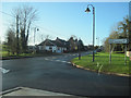 Road junction in Tingewick