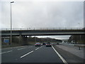 M6 north passes under Cottage Lane