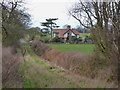 Pilgrim Cottage from the bridleway to the east