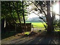 Looking towards playing fields, New Swanage