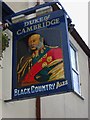 Duke of Cambridge (2) - sign, 82 Coltham Road, Shortheath, Willenhall