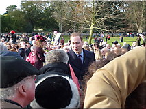 TF6928 : William and Kate at Sandringham - Christmas Day 2011 by Richard Humphrey