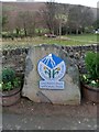 Snowdonia National Park boundary marker, Abergwyngregyn