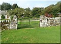 The gates in the wall of Anwoth Old Kirk