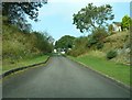 The road into Bracken Wood