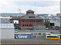 Dock buildings at Poole Harbour