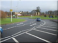 B6265 approaching roundabout