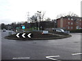 Roundabout on the A6110