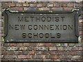 Methodist New Connexion School (plaque)